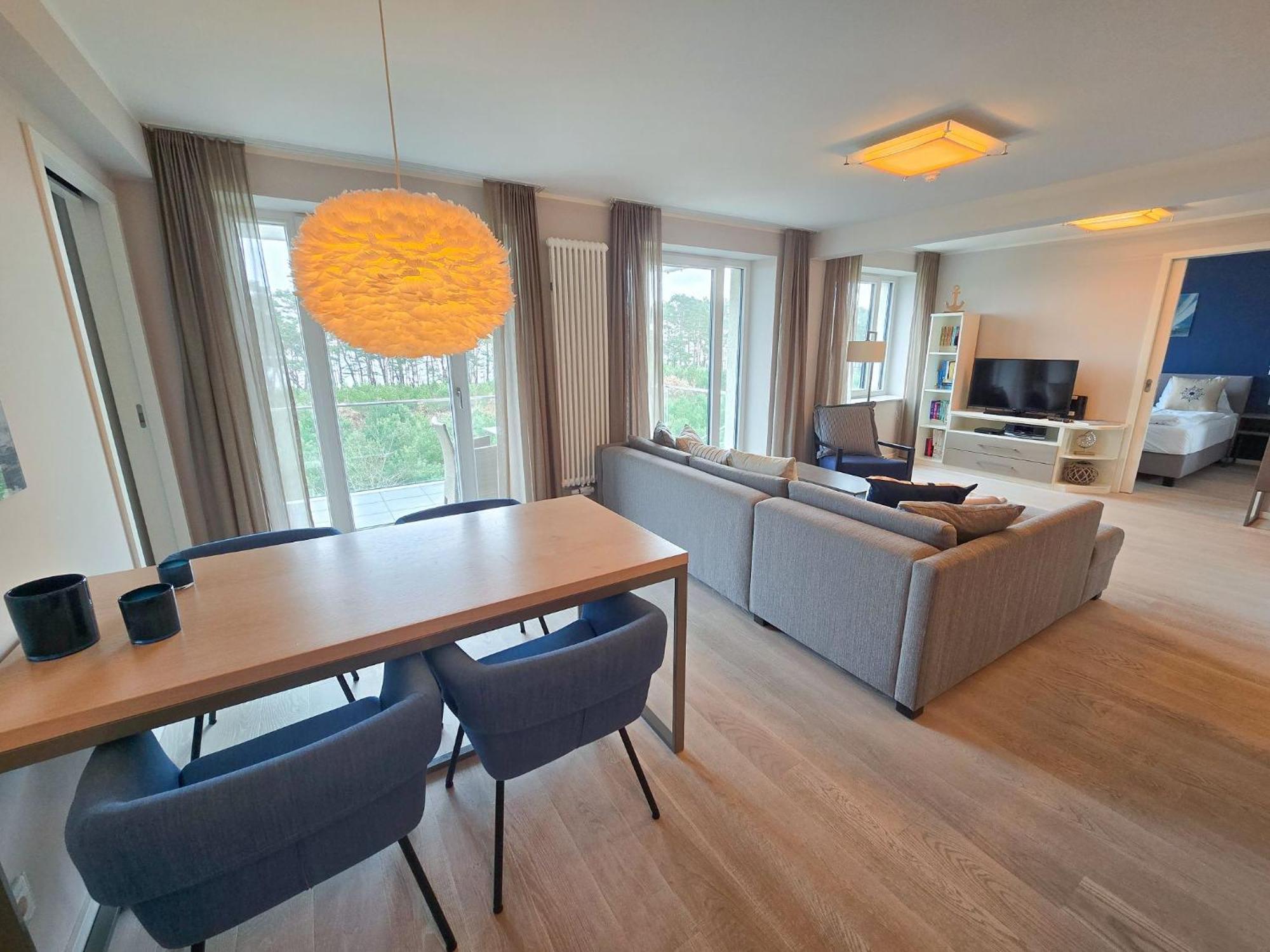 Duenenresidenz Prora - Ferienwohnung Mit Meerblick, 2 Schlafzimmern Und Balkon Np-304 Остзебад Бинц Екстериор снимка